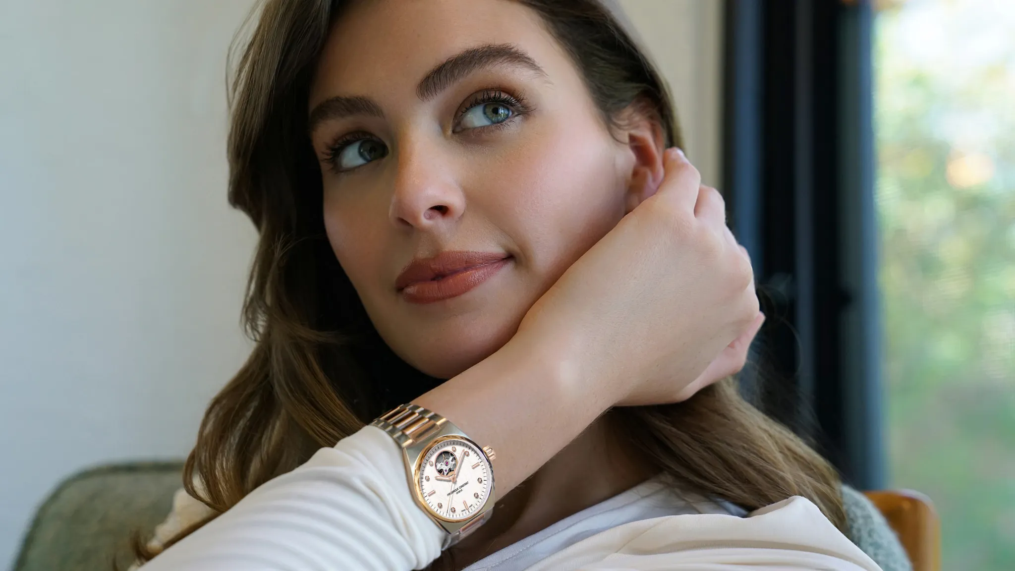 Highlife Heart Beat Automatic Watch FC-310VD2NH2B | Frederique